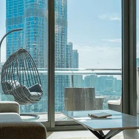 Larbi Breathtaking Burj Khalifa & Fountain Luxurious 1Br Apartment Dubai Exterior photo
