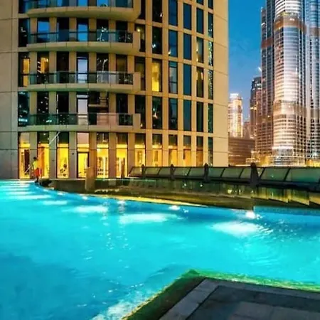 Larbi Breathtaking Burj Khalifa & Fountain Luxurious 1Br Apartment Dubai Exterior photo